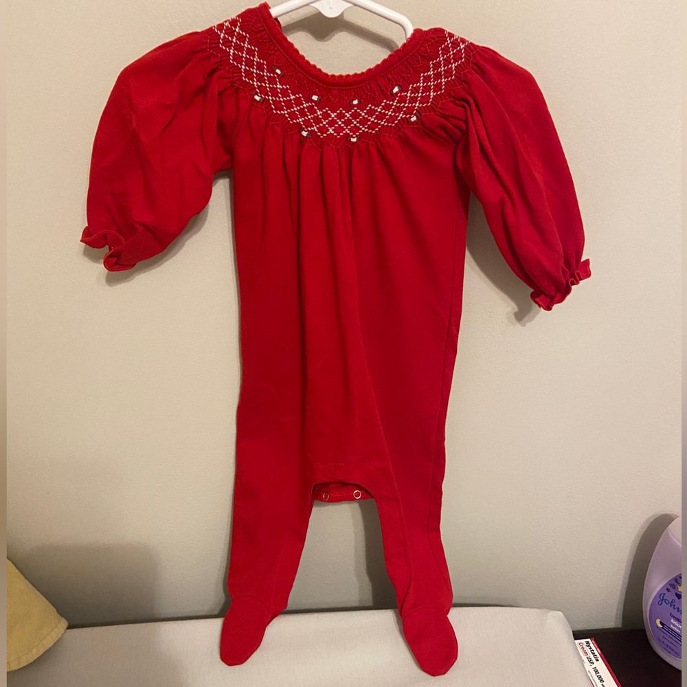 Magnolia Baby Smocked Onesie